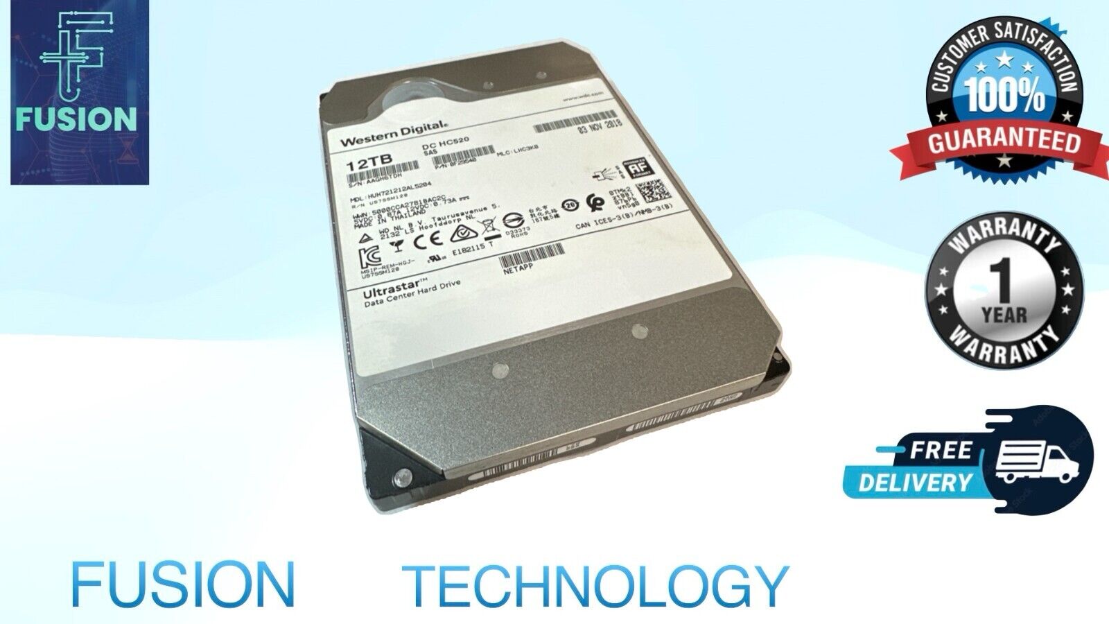 WESTERN DIGITAL 12TB SAS 3.5 WESTERN DIGITAL 12TB SAS 3.5