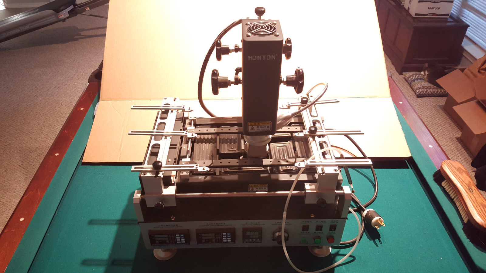 Honton HT-R390 BGA Rework Station Reflow Reball Xbox PS3 Laptop 220V