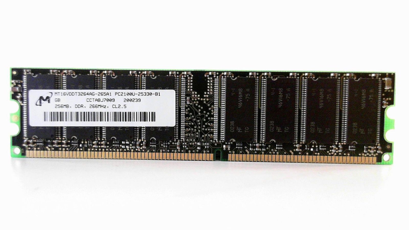 PC2100 DDR266 256MB Computer RAM for sale eBay
