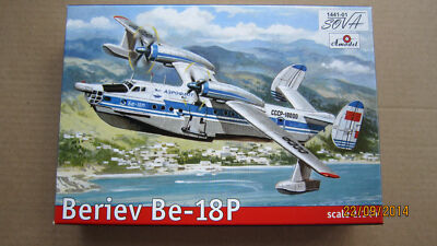 Amodel 1441-01 Beriev Be-18P Amodel Aircraft, 1/144 scale plastic model kit