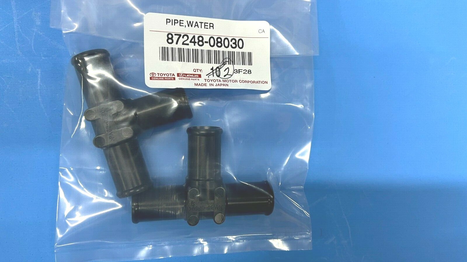 みんなが待ってた！＼再入荷待ち／人気ランキング 2 Pc Pk 1998-2013 Genuine Toyota Models Pipe, Heater Water 下着・アンダーウェア