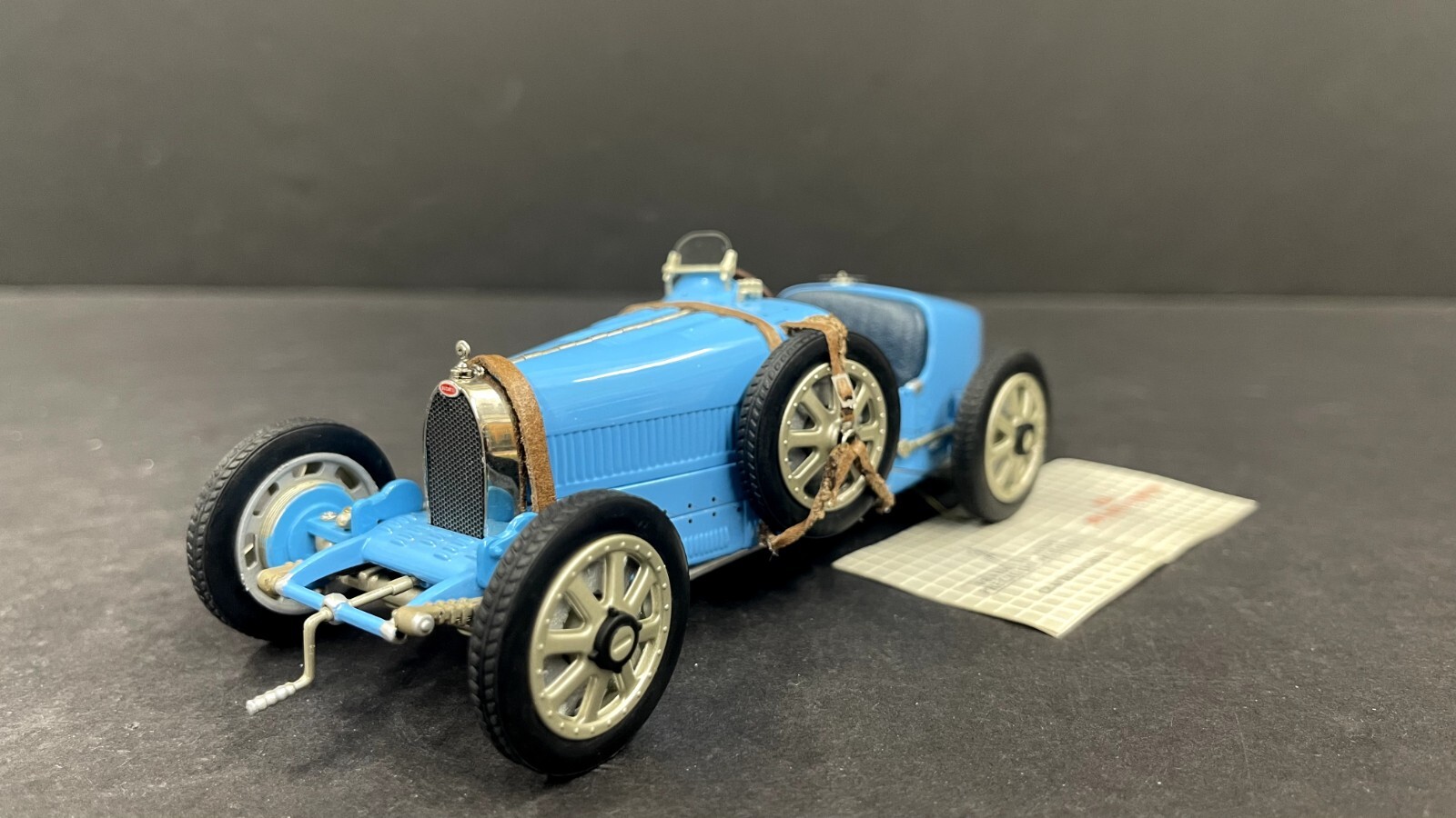 FRANKLIN MINT 1924 BUGATTI TYPE 35 1/24 DIECAST WITH