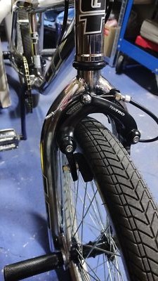 Dia-Compe BR-990 BOOMERANG BMX U-brake adapter plate - BLACK | eBay