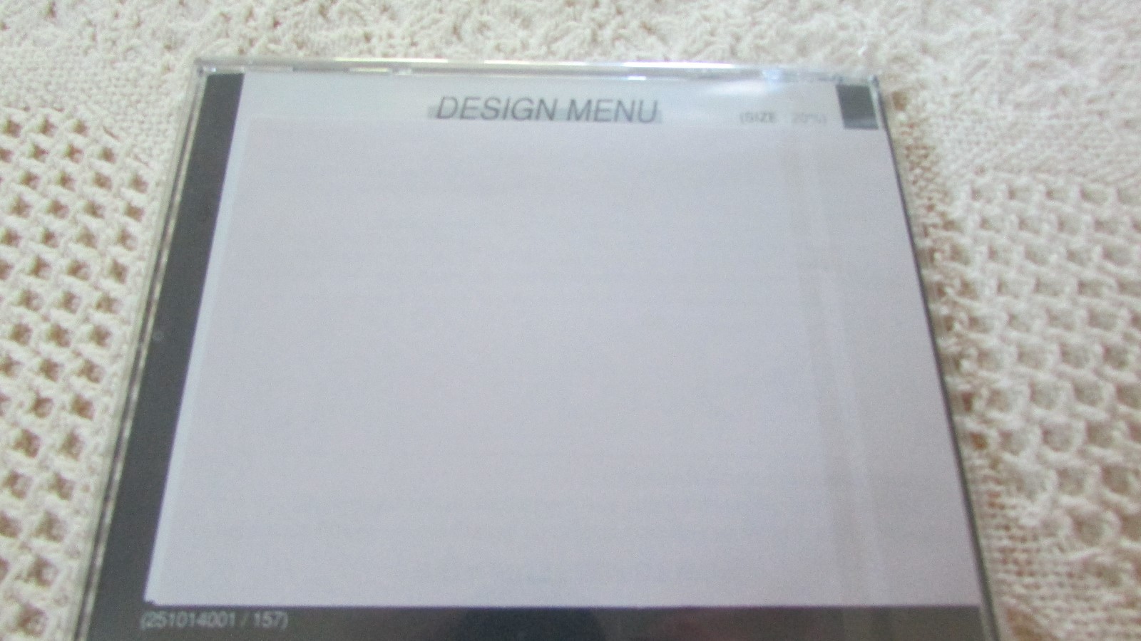 Janome 9000 & Others Floral Designs 3 Memory Embroidery Card SEALED w/TEMPLATES