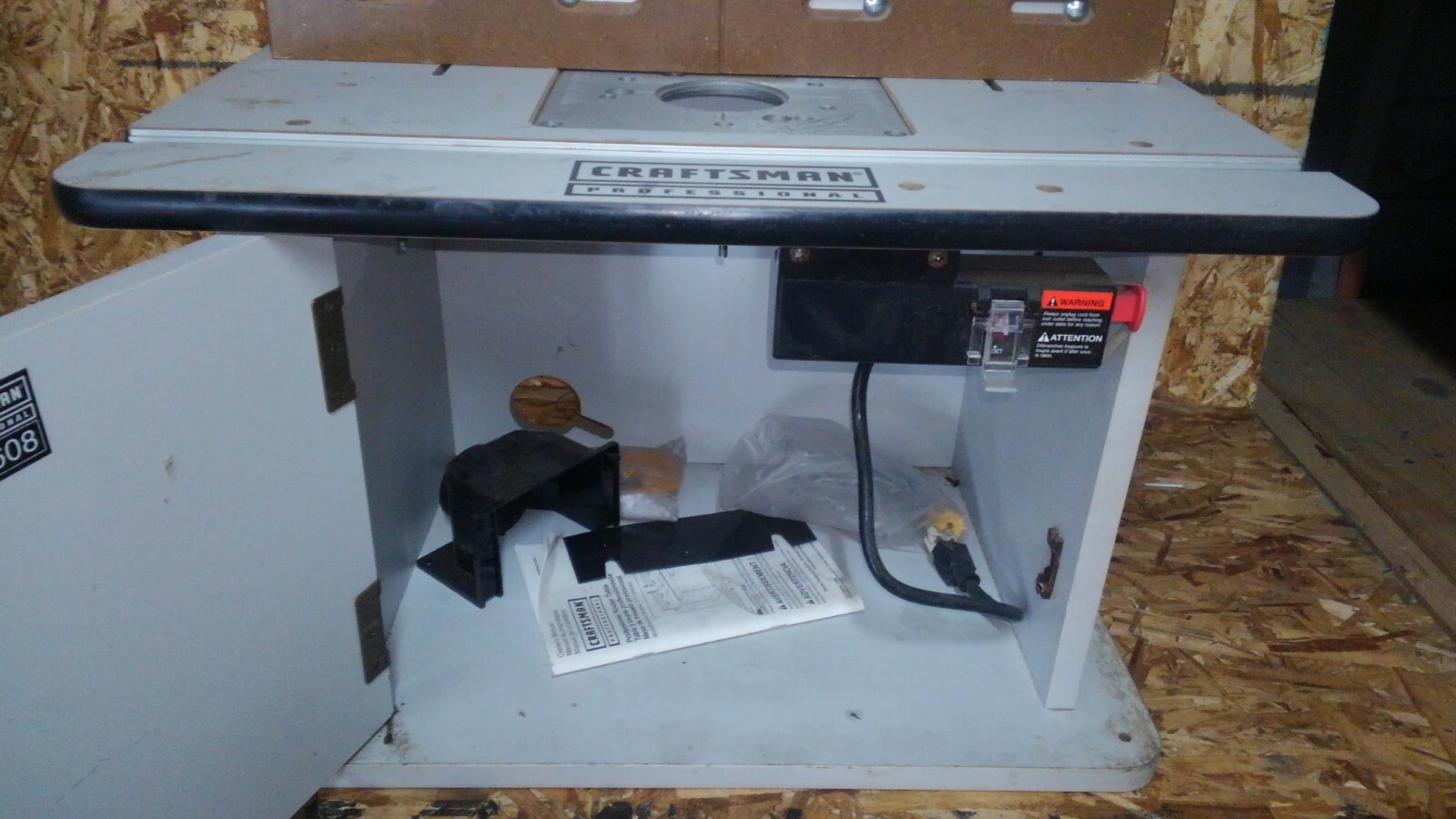 craftsman router table