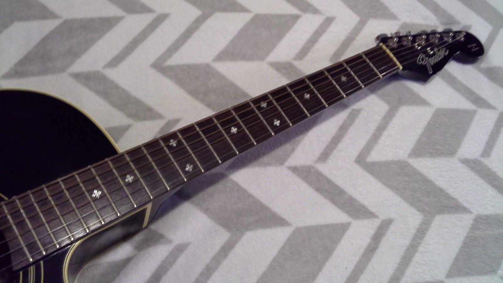 RARE- FENDER MONTARA ACOUSTIC/ELECTRIC GUITAR