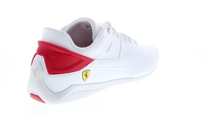 Puma Scuderia Ferrari Drift Cat Delta Mens White Motorsport Sneakers Shoes