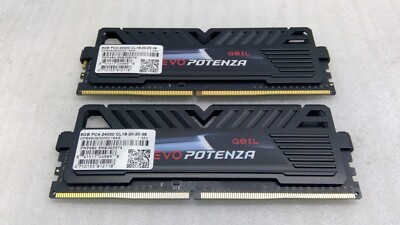 GeIL EVO POTENZA 16GB (2x8GB) DDR4 (PC4-24000) Desktop Memory GPB48GB3000C18AS