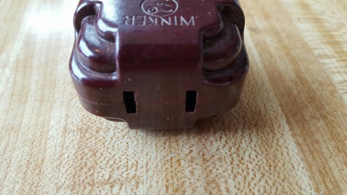 Vintage Winker Bakelite Christmas Light Plug works