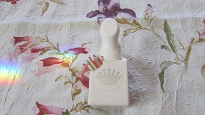 Martha Stewart Crafts HTF CROWN Punch Drill Paper Scrapbooking Cardmaking EXC