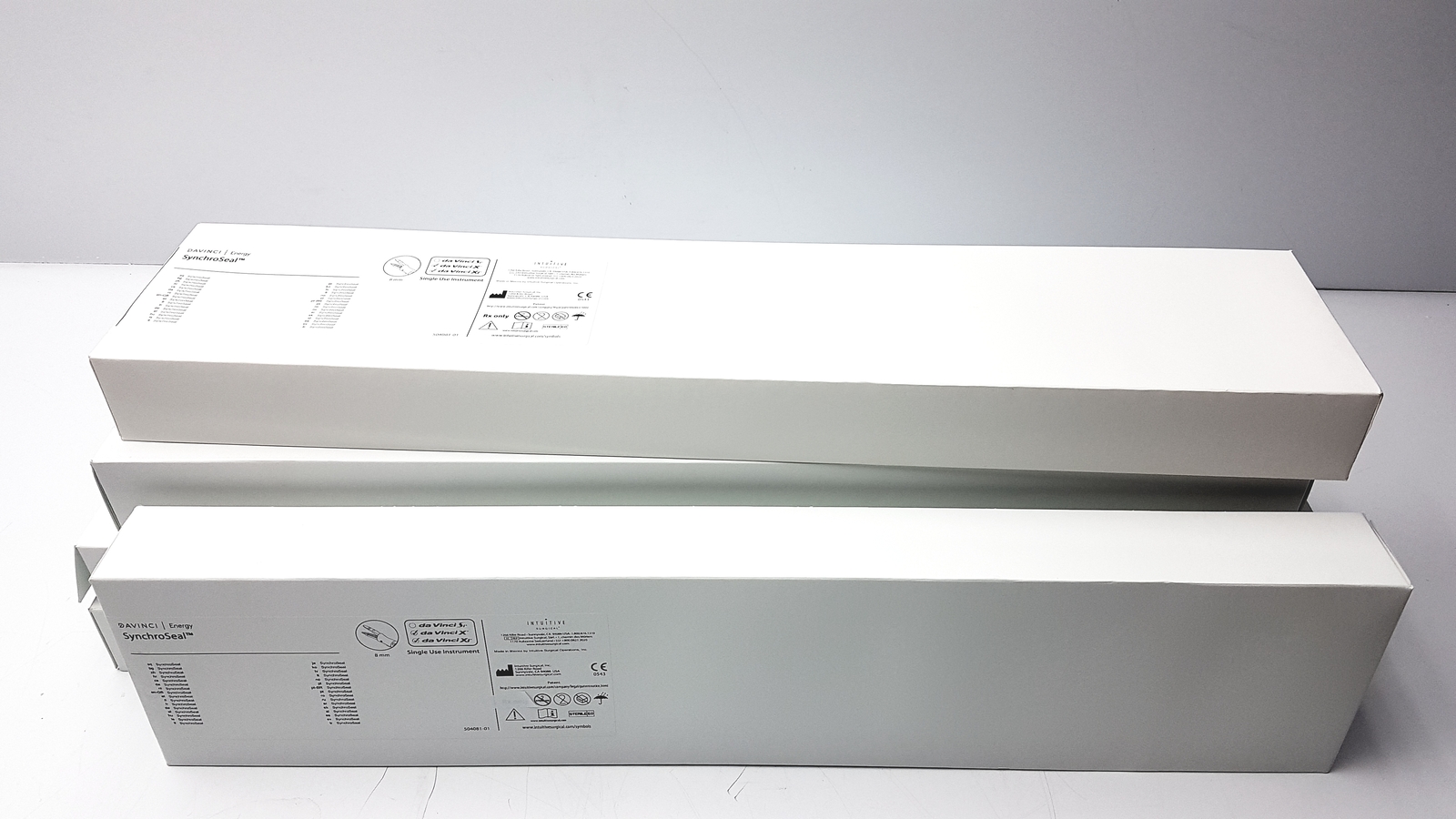 Lot of 5 Intuitiive Surgical DaVincii Xi REF 480445, SurreForm 45