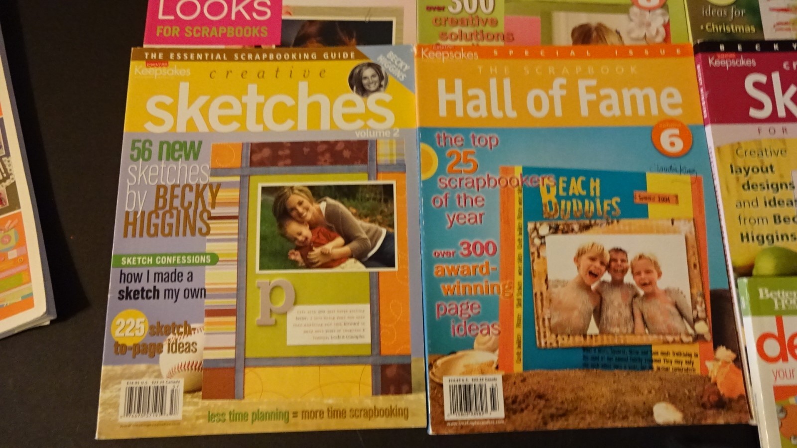 Scrapbooking Magazines Lot 13 Incl. 9 SPECIALS Over $160 Retail Keepsakes BH&G