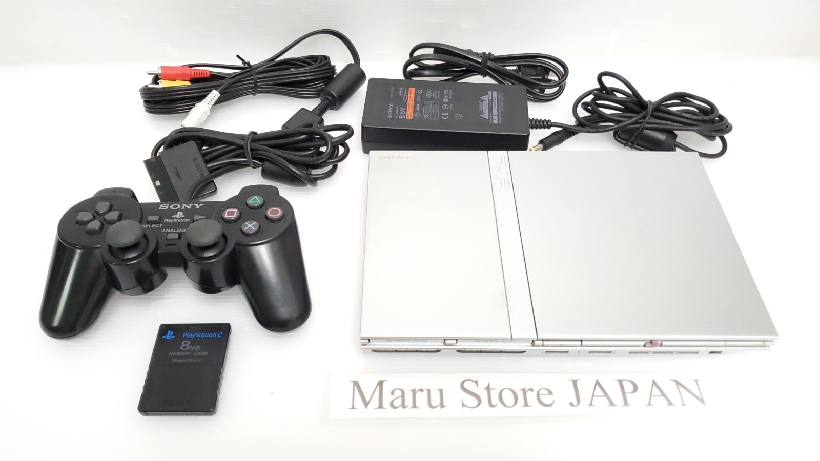 プレステ 2本体 SONY PlayStation2 SCPH-75000 Sony PlayStation 2 PS2 SCPH-75000 Sliver Slim Console Japan