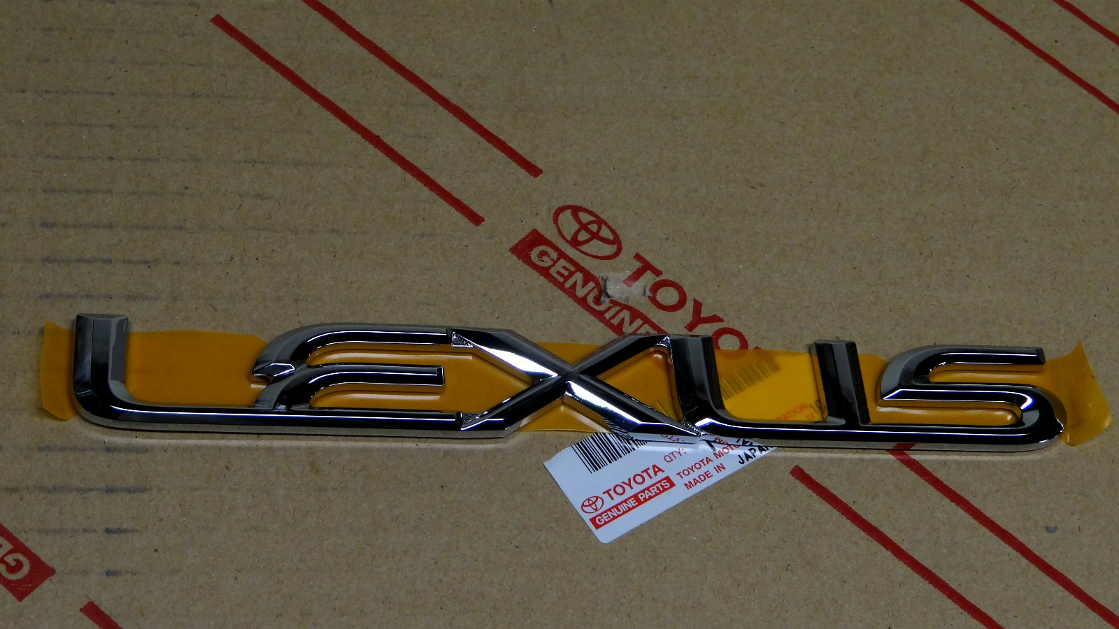 00 Oem New Lexus Rx300 Chrome Rear Trunk Word Emblem 00 Ebay