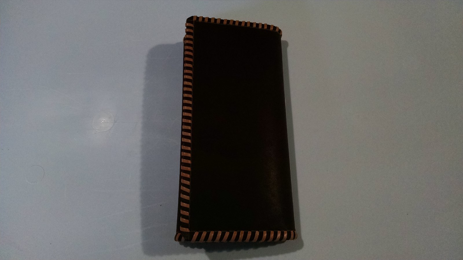 Oil Field Leather Tri Fold Pipe Tally Book Cover 8.75