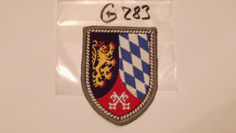 Bundeswehr Verbandsabzeichen Kmd. Luftbewegliche KrÃ¤Fte 4 Div. Gewebt (G283)