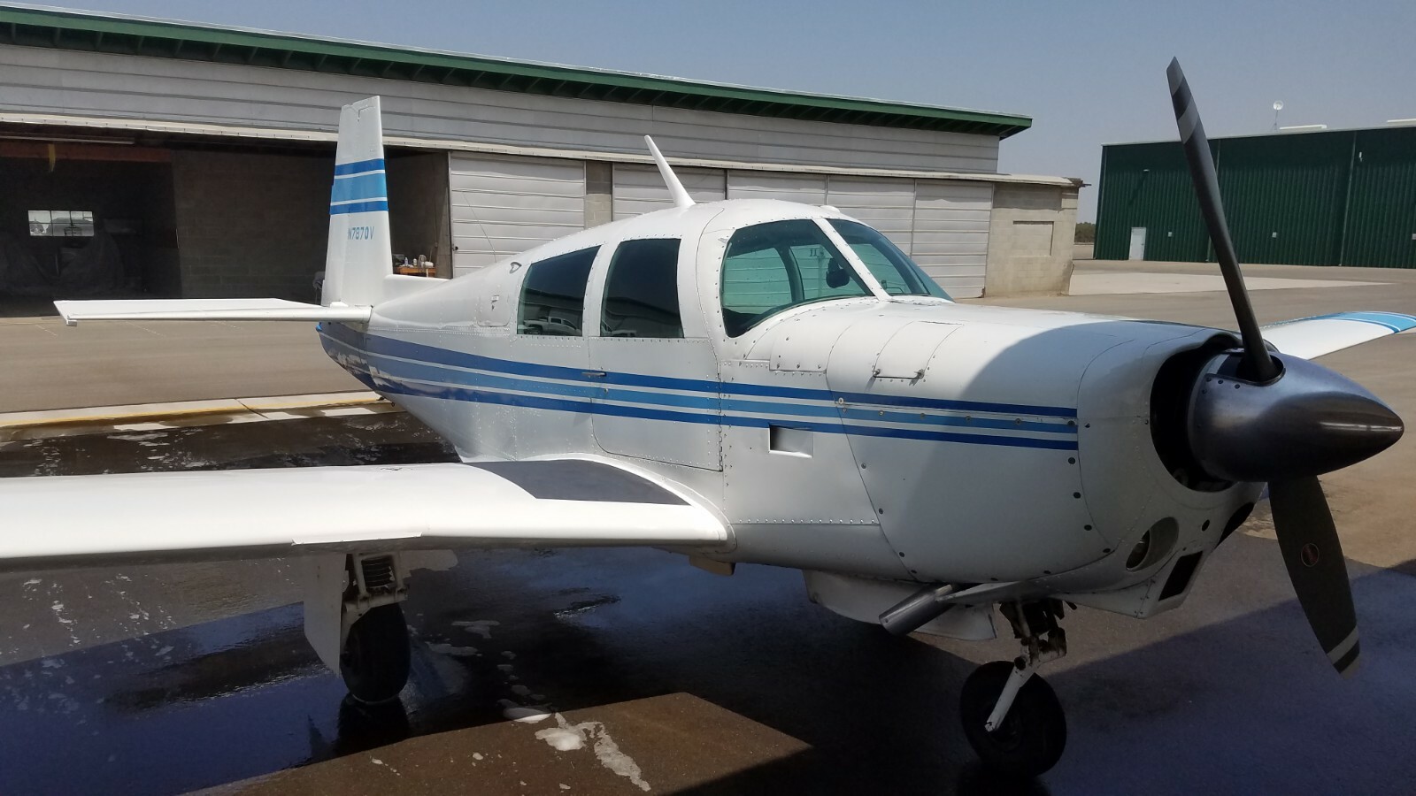 Aircraft/singleengine Mooney M20c With Power Exhaust! Used Mooney