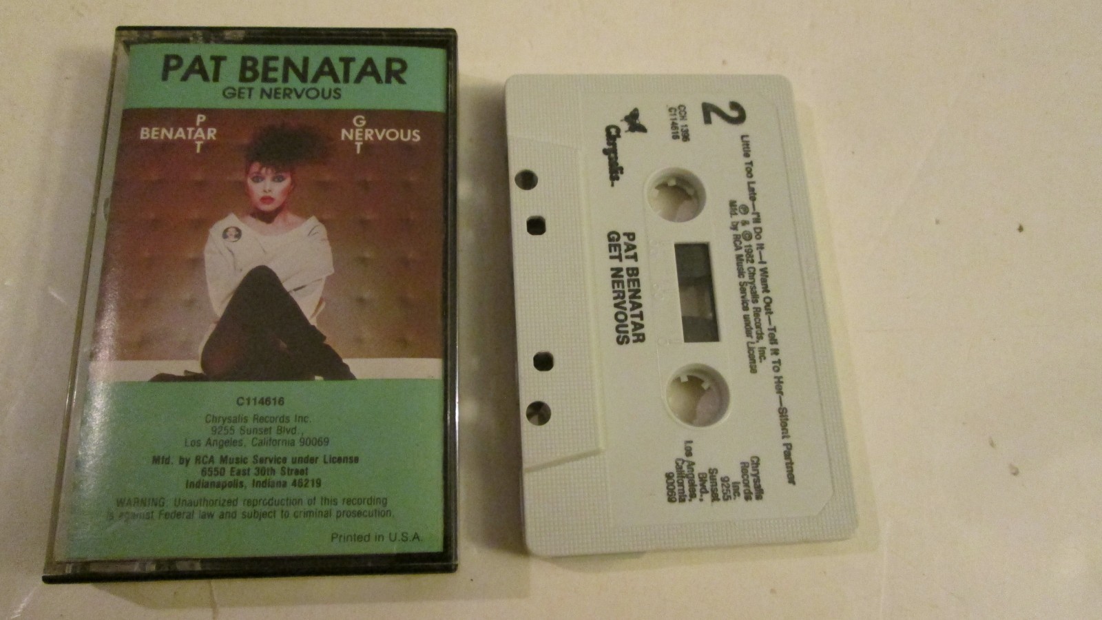 Lot of Pat Benatar & Sheena Easton Cassette Tapes 80s Music RARE OOP Pop Rock