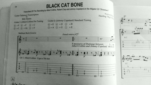 GUITAR TAB / TABLATURE / HOT BLUES # 2 / BLUES GUITAR TAB / BLUES SONGBOOK