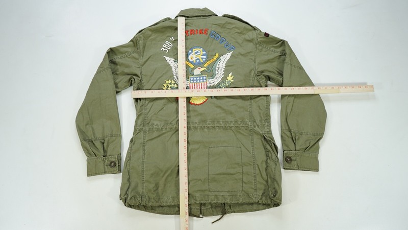 ジャケット・アウター 90s polo country vintage military jacket Polo Jeans Co Auth Military Surplus Jacket Men XL Tan