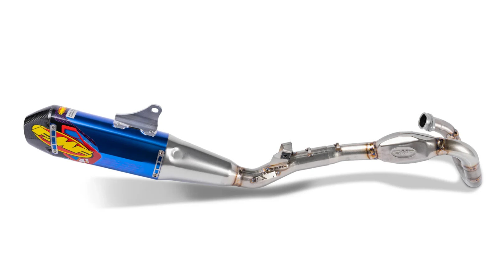 【FMF】 FMF Factory 4.1 Full Exhaust Pipe Blue Carbon Honda 2021