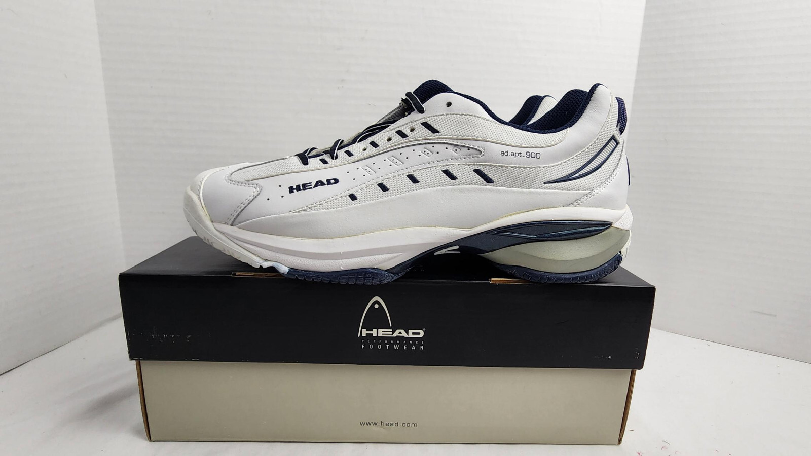 Head AD APT 900T Leather Tennis Shoes (27011-WHNV-11