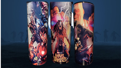 Marvel Zombies Stainless Steel 20oz Tumbler What If Marvel Studios MCU Animated