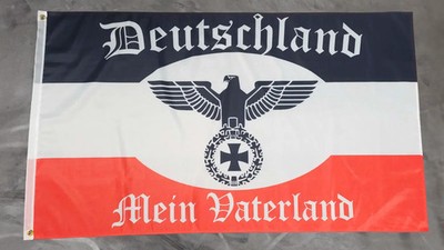 Fahne Deutsches Reich Deutschland mein Vaterland DICKE QUALITÄT - 90 x 150 cm