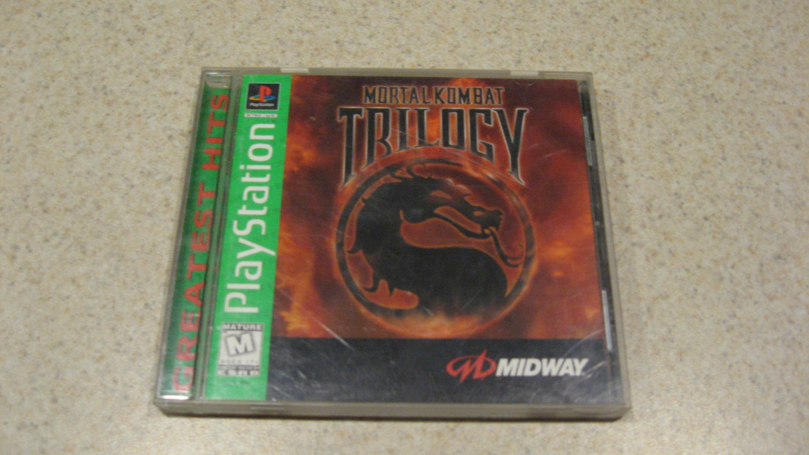 Mortal Kombat Trilogy (Sony PlayStation PS1, 1996) Greatest Hits Complete