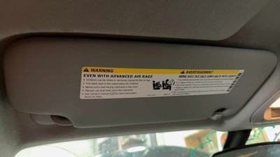 Used Left Sun Visor fits: CHEVY SPARK Left 16 17 18 19 20 21 22