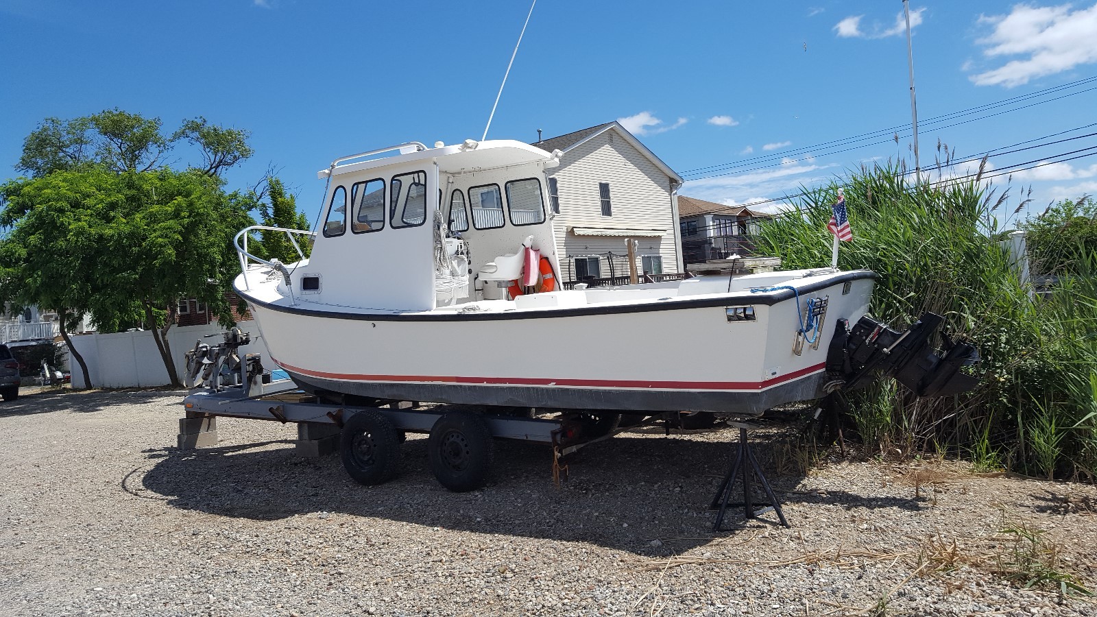 2008 ROS Pilot House Downeast Powerboat