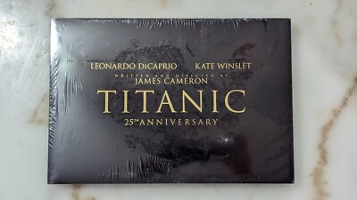 Titanic 25th Anniversary 4K UHD Blu-ray Limited Edition Deluxe Gift Set 25 Year