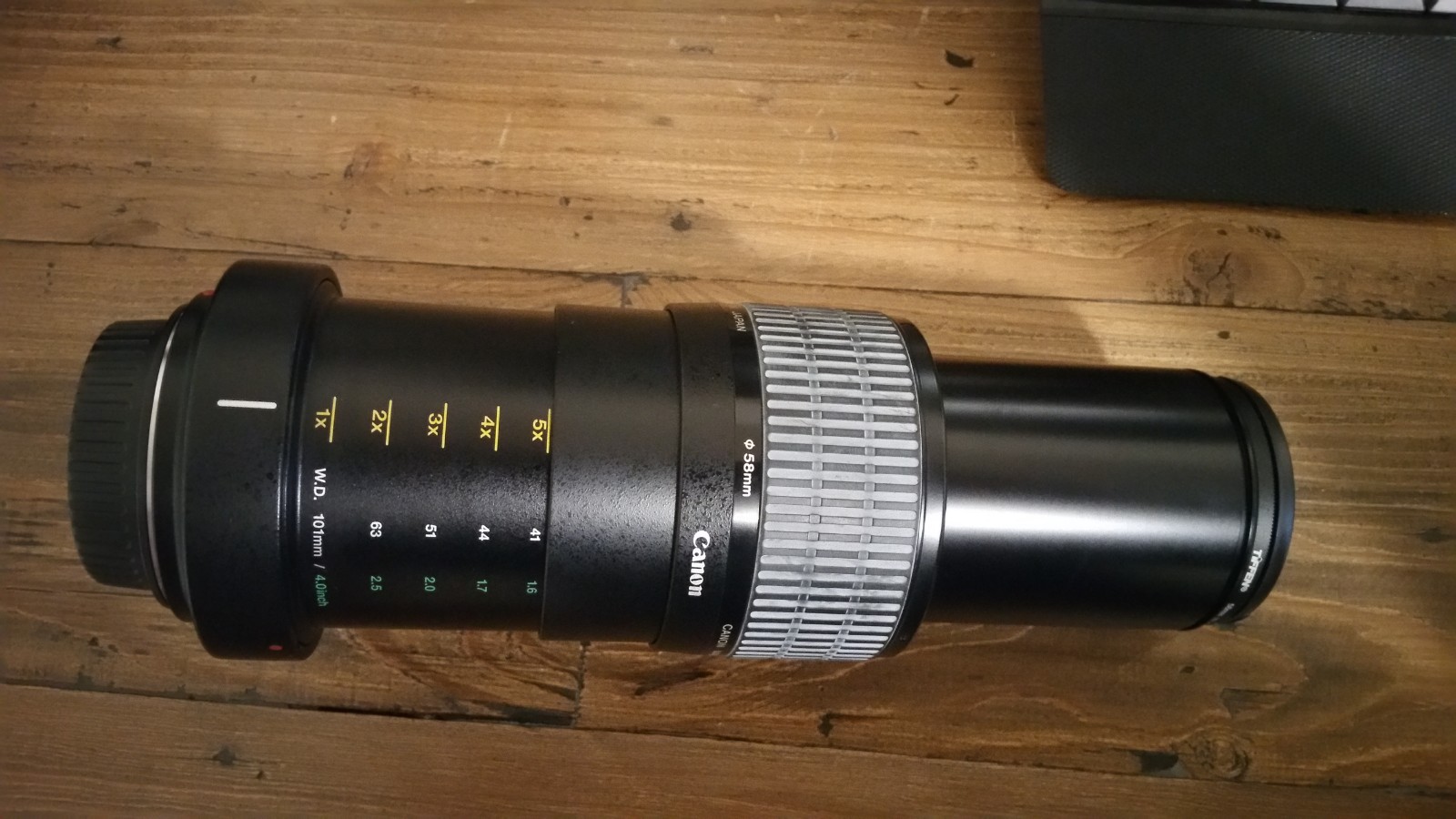 Canon MP 65-104mm f/2.8 MF Lens