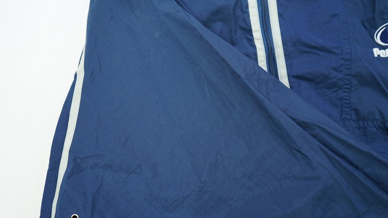 Rare VTG LOGO 7 Penn State University Nittany Lions Striped Jacket 90s Navy SZ L
