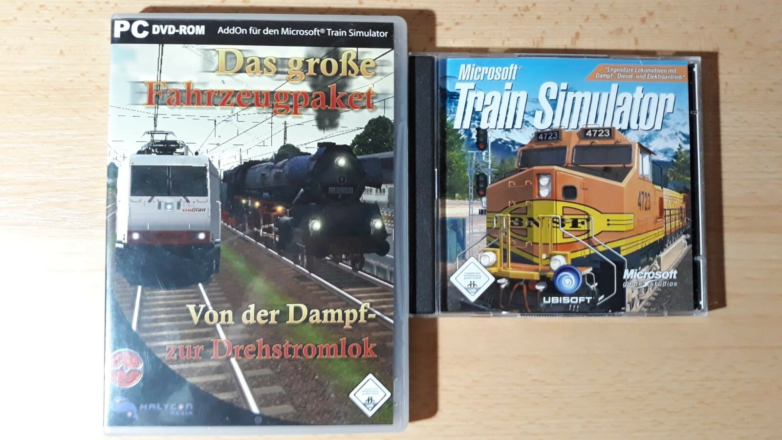 Microsoft Train Simulator UND AddOn (PC Spiel Computerspiel Simulator)