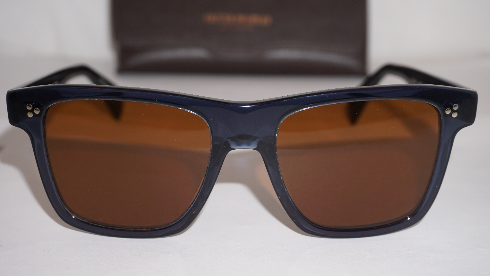 Pre-owned Oliver Peoples Sunglasses Casian Blue Orange Ov5444su 164473 54 19 145