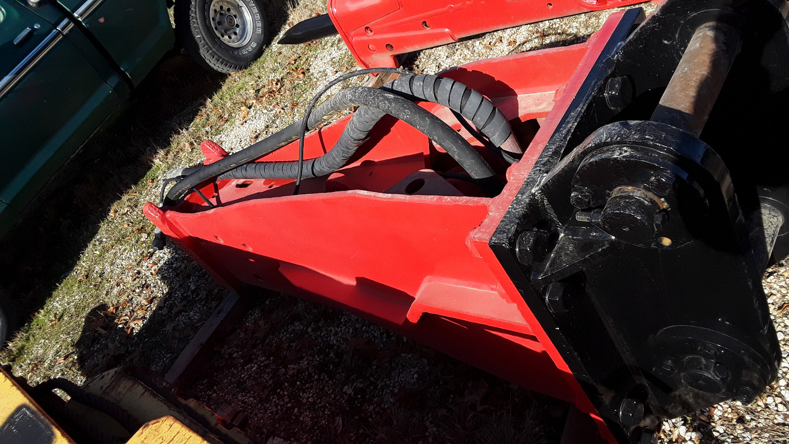 Allied / Krupp Hydraulic Breaker Hammer HM1500 5500lb Impact 26-40 Ton Carrier