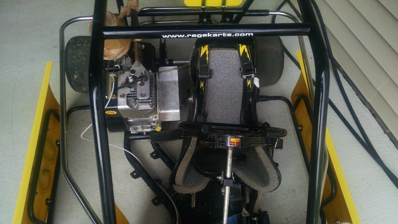 RAGE-CAGE-go-karts-senior-and-Junior- PRICED FOR EACH!-briggs-5hp-alcohol eng.