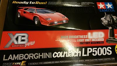 1/10 Tamiya RC Countach'80s Lamborghini LED TT-01E XB 4wd