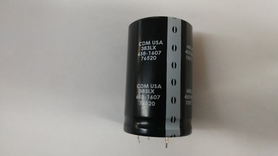 Qty-1 CDM 383LX658160776520 Electrolytic Capacitors 105 °C High Ripple, Snap-In 