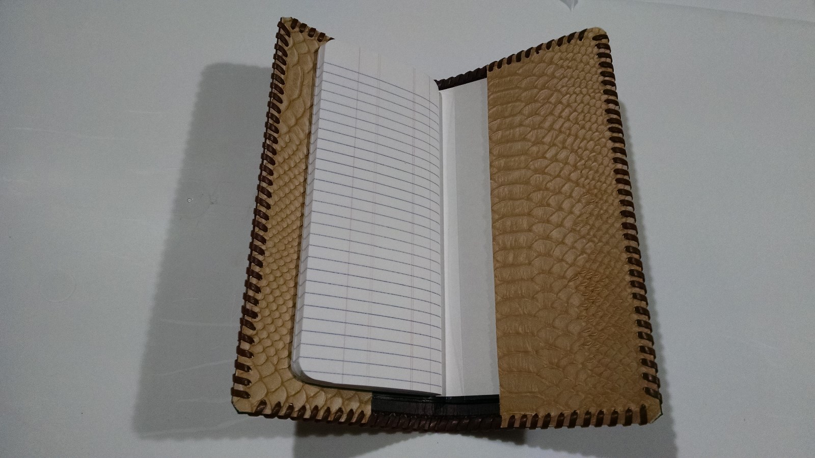 (2) Oil Field Leather Pipe Tally Book Covers (8.75