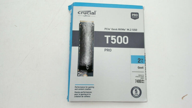 Crucial T500 2tb M.2 Nvme Internal Ssd (Ct2000t500ssd8)