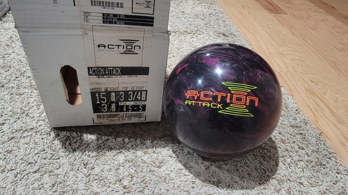 Columbia Action Attack Bowling Ball | 15 Pounds | 4.5-5