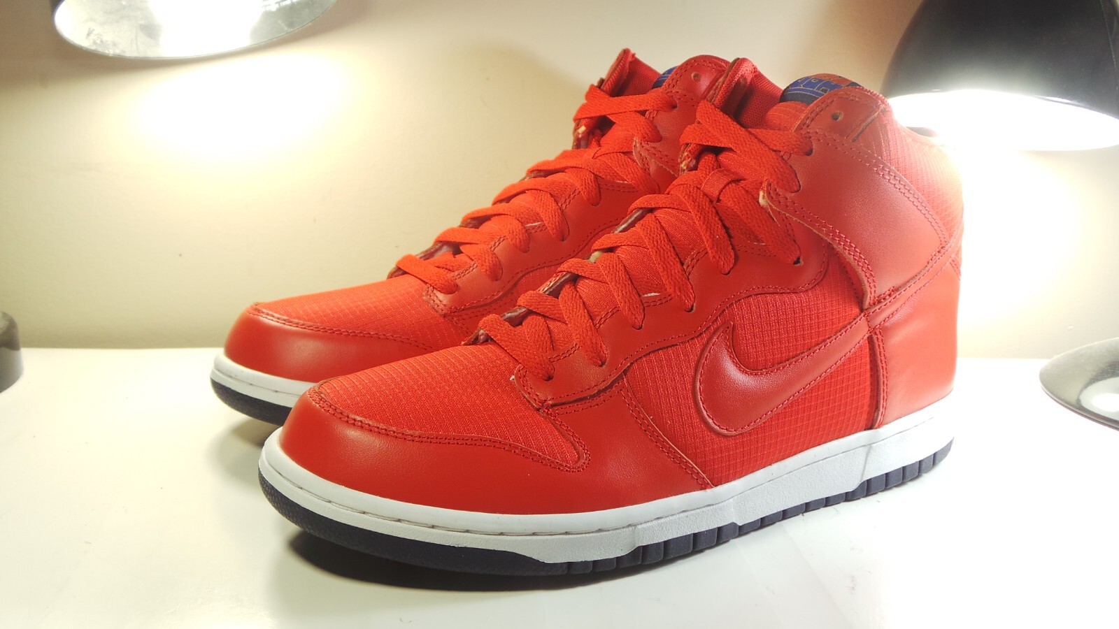 NIKE 2012 DUNK HIGH USA 317982 609 UNIVERSITY RED 11 MAX