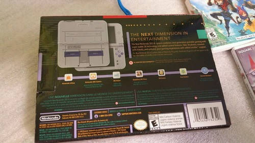 Nintendo 3DS XL Super NES Edition & Games Brand New + RPG LOT