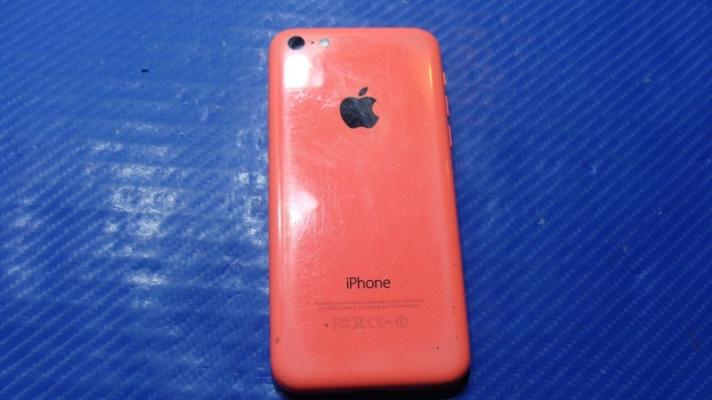 Apple iPhone 5c A1532 4" AT&T/Verizon Pink Back Cover Housing w/Battery ER*