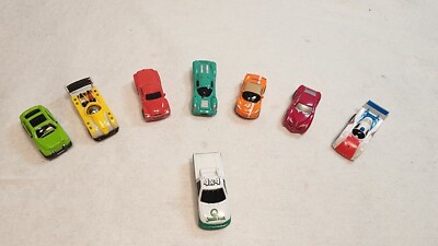 Vintage 2003 Playmates Speedeez Roller Ball Micro Mini Vehicles Lot Of 7 + 1