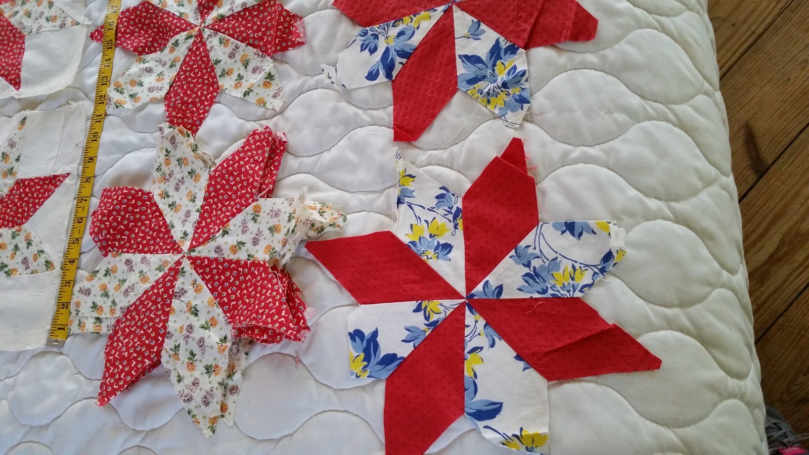 18 Vintage Quilt Blocks