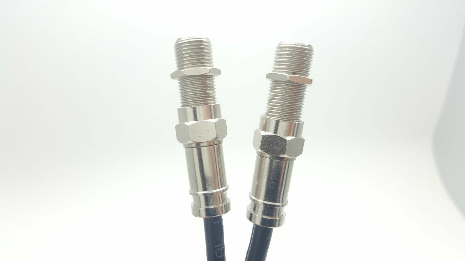 Cable Coaxial Satélite Doble Blanco De 20 M - Para Sky Plus Hd B 369369
