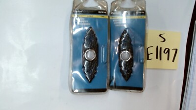 Carlon Lighted Button Doorbell DH1619L (Lot of 2)